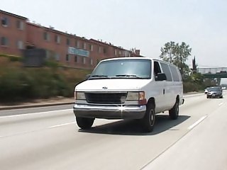 Bangin' sex in the back of a van