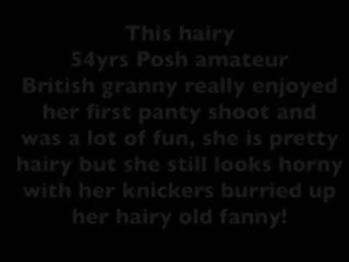 First time amateur upskirt British granny 